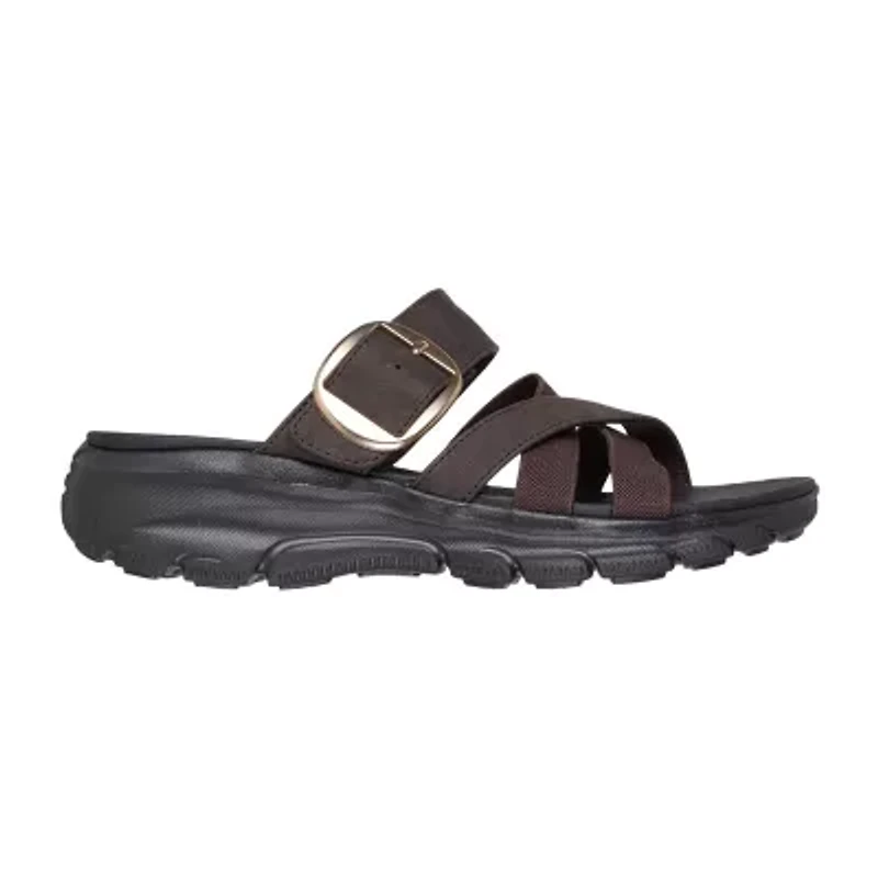 Skechers Womens Easy Going Perfect Company Strap Sandals
