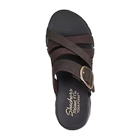 Skechers Womens Easy Going Perfect Company Strap Sandals