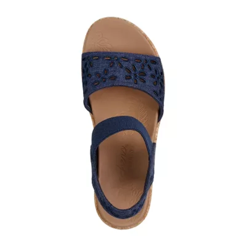 Skechers Womens Brystol Beach Bliss Wedge Sandals