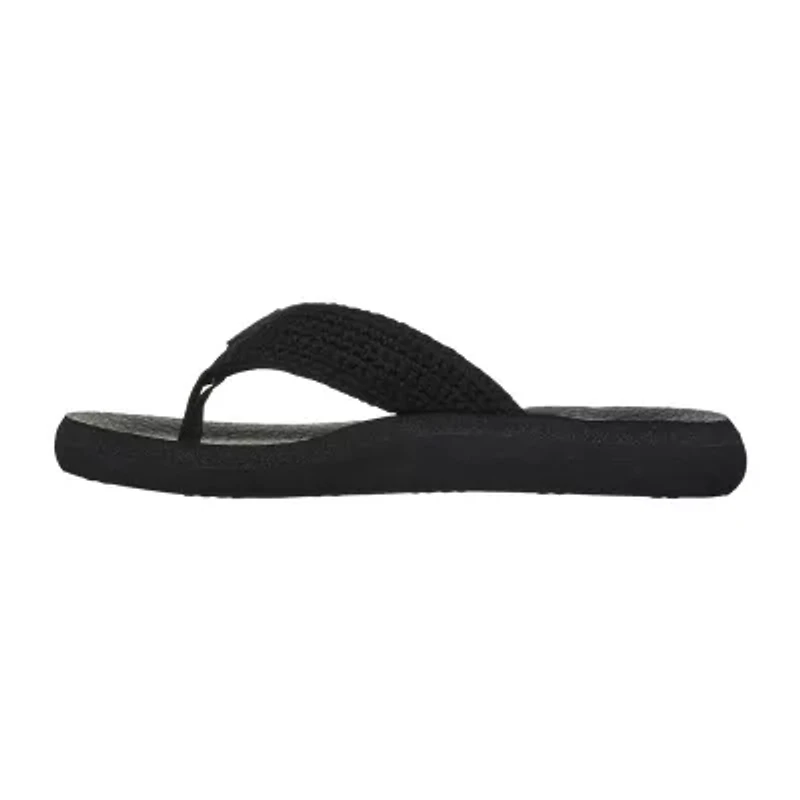 Skechers Womens Asana Valley Chic Flip-Flops