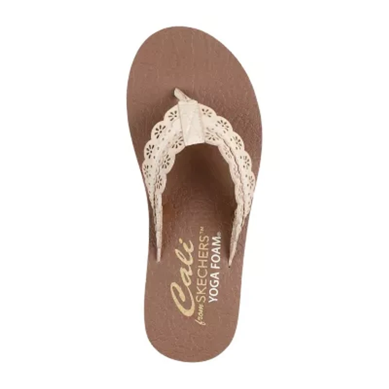 Skechers Womens Meditation Catching Sun Flip-Flops