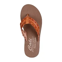 Skechers Womens Meditation Catching Sun Flip-Flops
