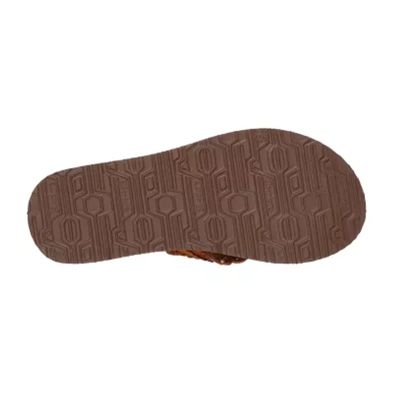 Skechers Womens Meditation Catching Sun Flip-Flops