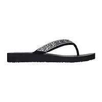 Skechers Womens Meditation Evening Shine Flip-Flops