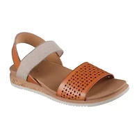 Skechers Bobs Womens Desert Kiss Low Strap Sandals