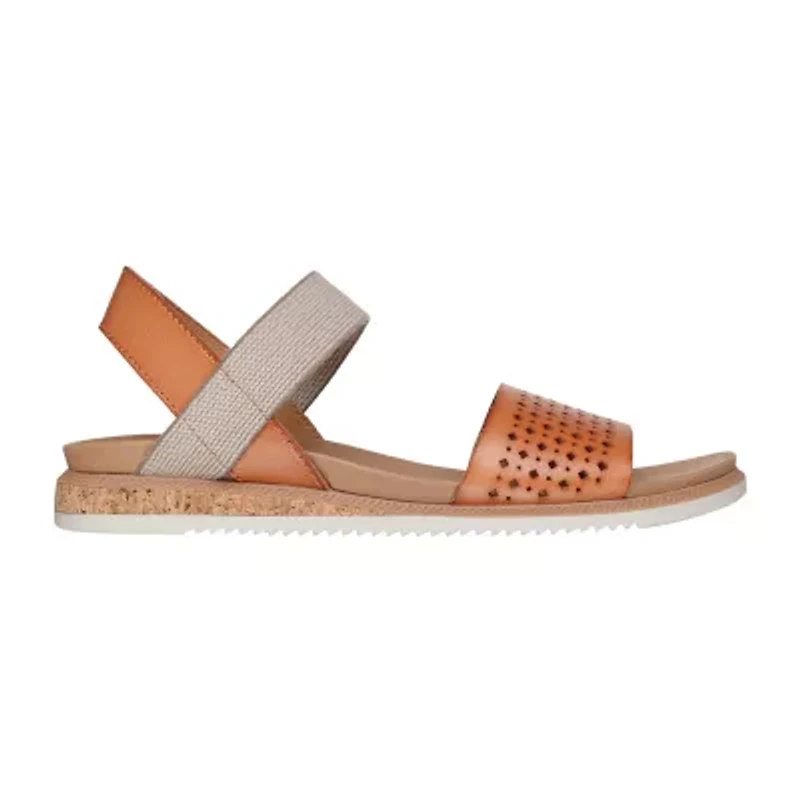 Skechers Bobs Womens Desert Kiss Low Strap Sandals