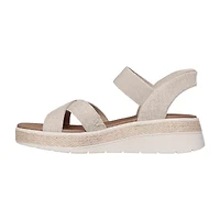 Skechers Bobs Womens Sun Ray Strap Sandals
