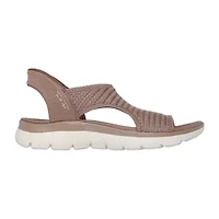Skechers Womens Summits Sweetly Evolved Slingback Strap Flat Sandals