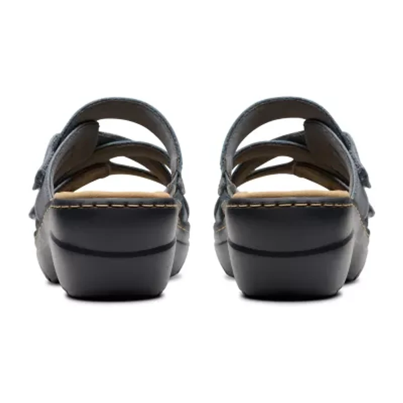 Clarks Cloudsteppers Womens Merliah Cove Wedge Sandals