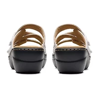 Clarks Womens Merliah Cove Wedge Sandals