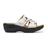 Clarks Womens Merliah Cove Wedge Sandals