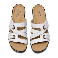 Clarks Womens Merliah Cove Wedge Sandals