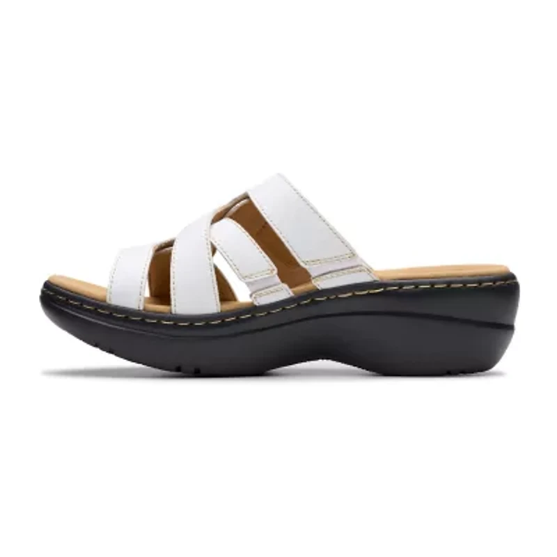 Clarks Womens Merliah Cove Wedge Sandals