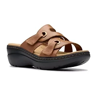 Clarks Womens Merliah Cove Wedge Sandals