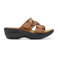 Clarks Womens Merliah Cove Wedge Sandals