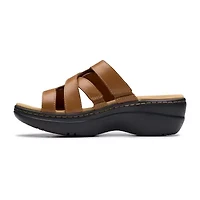 Clarks Womens Merliah Cove Wedge Sandals