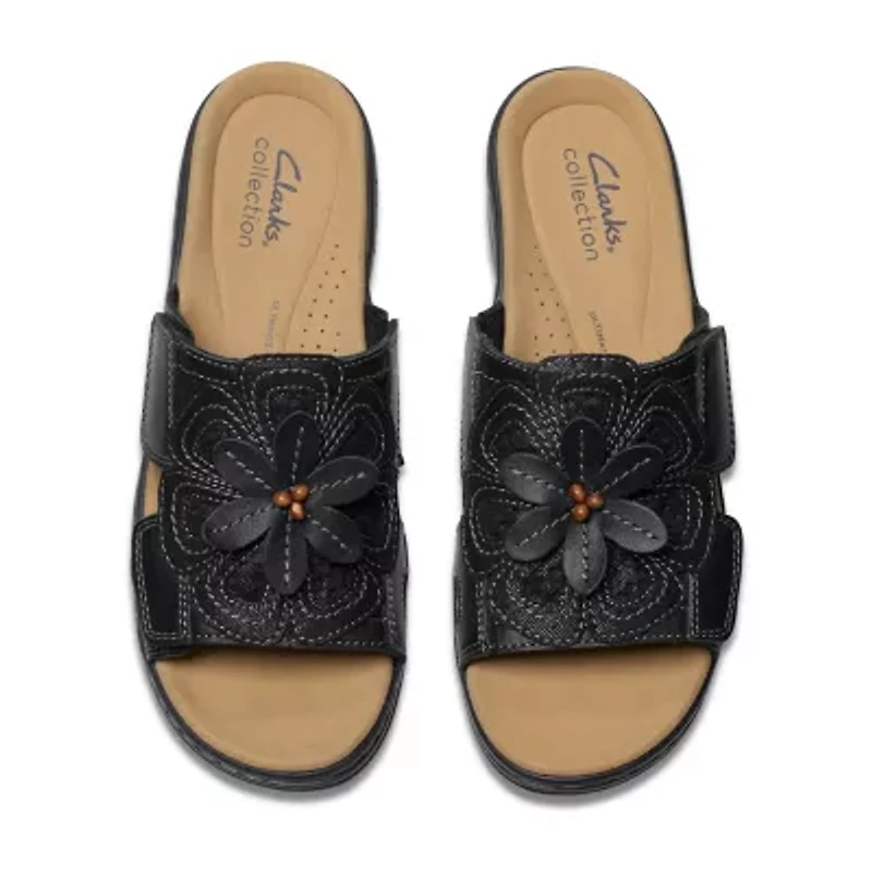 Clarks Womens Merliah 2 Belle Wedge Sandals