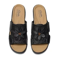 Clarks Womens Merliah 2 Belle Wedge Sandals