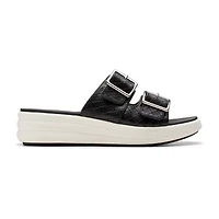 Clarks Cloudsteppers Womens Drift Buckle Slide Sandals