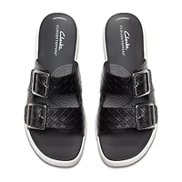 Clarks Cloudsteppers Womens Drift Buckle Slide Sandals