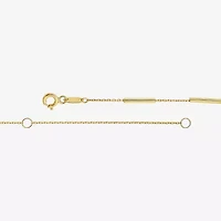 Womens 10K Gold 16 Inch Fashion Chain Necklace
