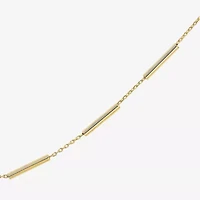 Womens 10K Gold 16 Inch Fashion Chain Necklace