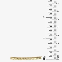 Womens 14K Gold 18 Inch Snake Chain Necklace