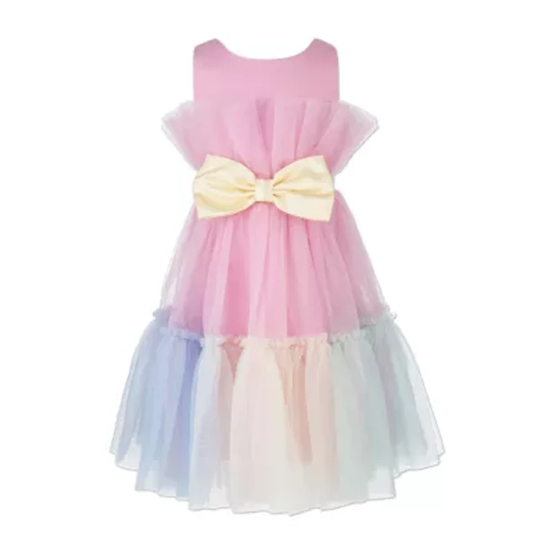 Speechless Little Girls Sleeveless Fit + Flare Dress