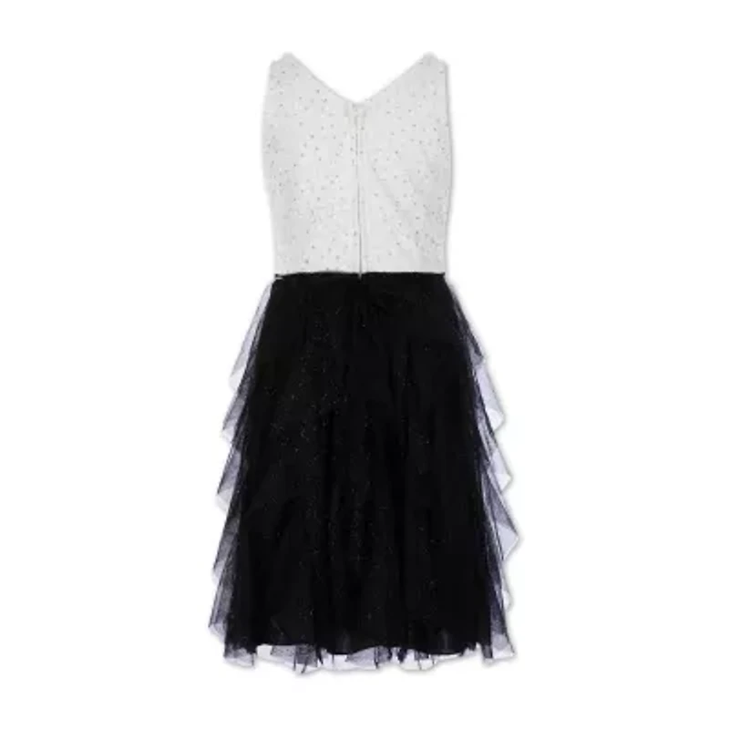 Speechless Big Kid Girls Embellished Sleeveless Party Dress