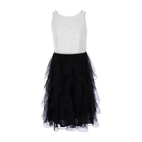 Speechless Big Kid Girls Embellished Sleeveless Party Dress
