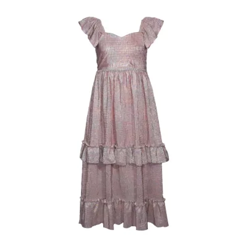 Bonnie Jean Big Kid Girls Sleeveless Maxi Dress