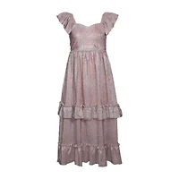 Bonnie Jean Big Kid Girls Sleeveless Maxi Dress