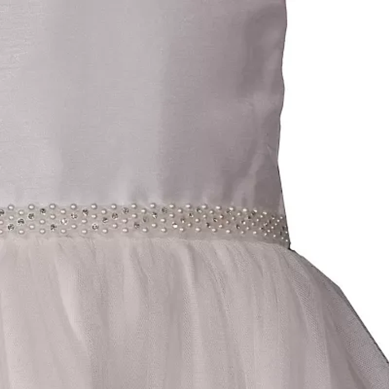 Bonnie Jean Little & Big Kid Girls Flower Girl Sleeveless Fit + Flare Dress