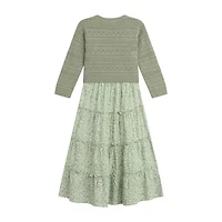Knit Works Big Kid Girls Dress Set