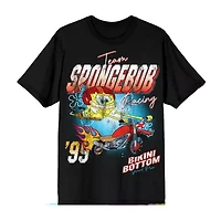 Mens Short Sleeve Spongebob Graphic T-Shirt