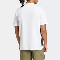 adidas Mens Crew Neck Short Sleeve Active T-Shirt