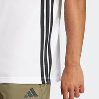 adidas Mens Crew Neck Short Sleeve Active T-Shirt