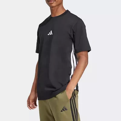 adidas Mens Crew Neck Short Sleeve Active T-Shirt