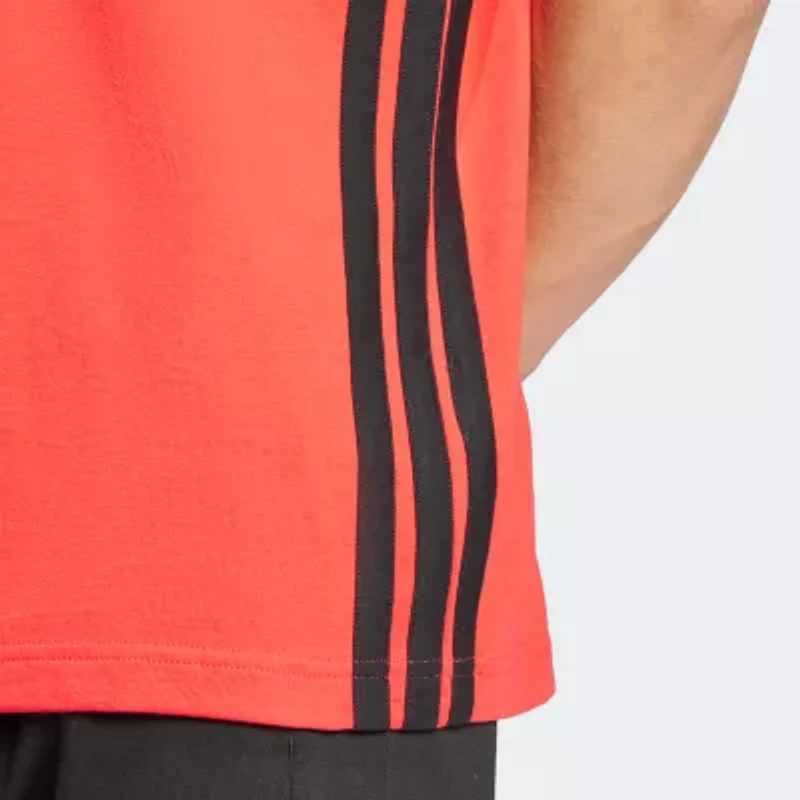adidas Mens Crew Neck Short Sleeve Active T-Shirt