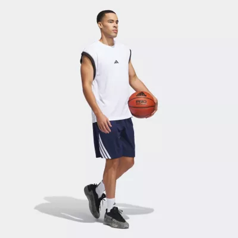 adidas Mens 9" Basketball Short