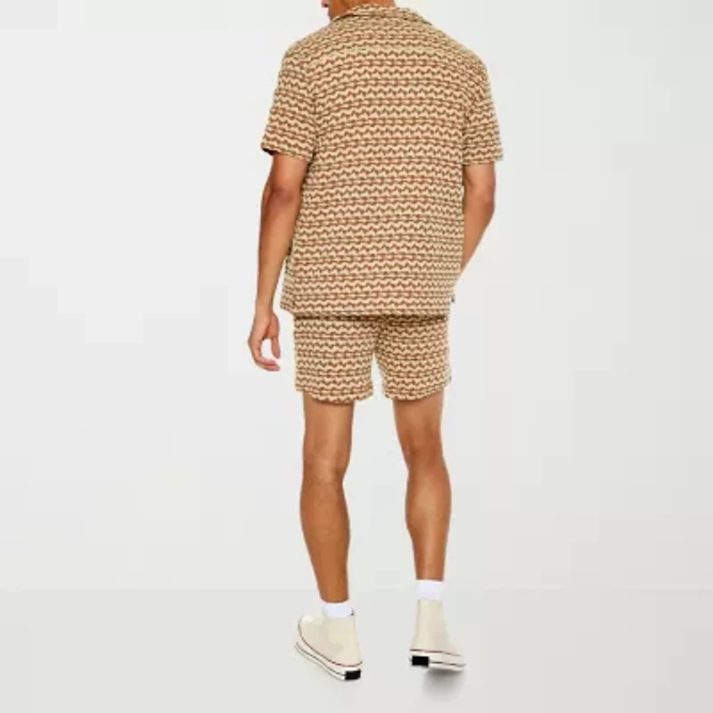 Forever 21 Mens 7" High Rise Pull-On Short