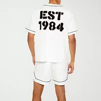 Forever 21 Mens Short Sleeve Button-Down Shirt
