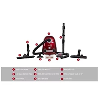 Atrix 2qt Hepa Cannister Vacuum
