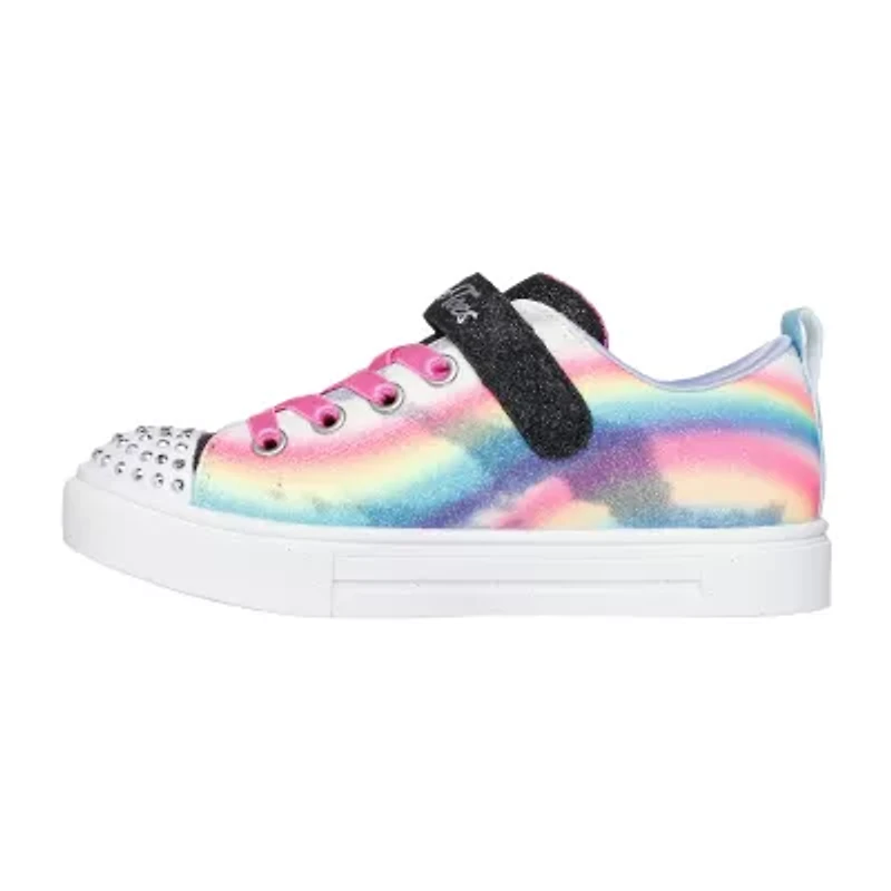Skechers Twinkle Sparks Ombre Love Little Kid Girls Sneakers