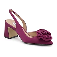 Charles David Althea Womens Pointed Closed Toe Block Heel Pumps