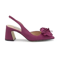 Charles David Althea Womens Pointed Closed Toe Block Heel Pumps