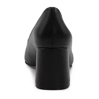 Charles David Ayra Womens Pointed Closed Toe Block Heel Pumps