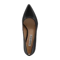 Charles David Ayra Womens Pointed Closed Toe Block Heel Pumps