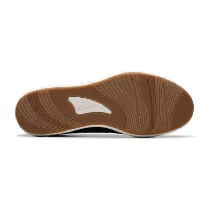 Clarks Cloudsteppers Breezesky Air Womens Round Slip-On Shoe