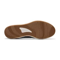 Clarks Cloudsteppers Breezesky Air Womens Round Slip-On Shoe